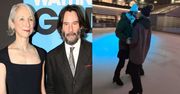 Keanu Reeves CAŁUJE SIĘ i wygłupia z ukochaną na lodowisku. "Zaprosił mnie na randkę do Nowego Jorku" (FOTO)