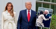 Donald Trump pocałował dublerkę żony? "Nic w jej wyglądzie się nie zgadza". Jest komentarz ekspertki
