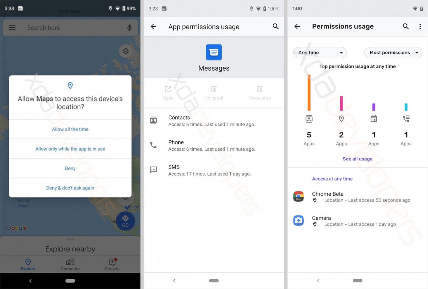 Android Q: podsumowanie przecieków na temat nadchodzącej wersji systemu 3