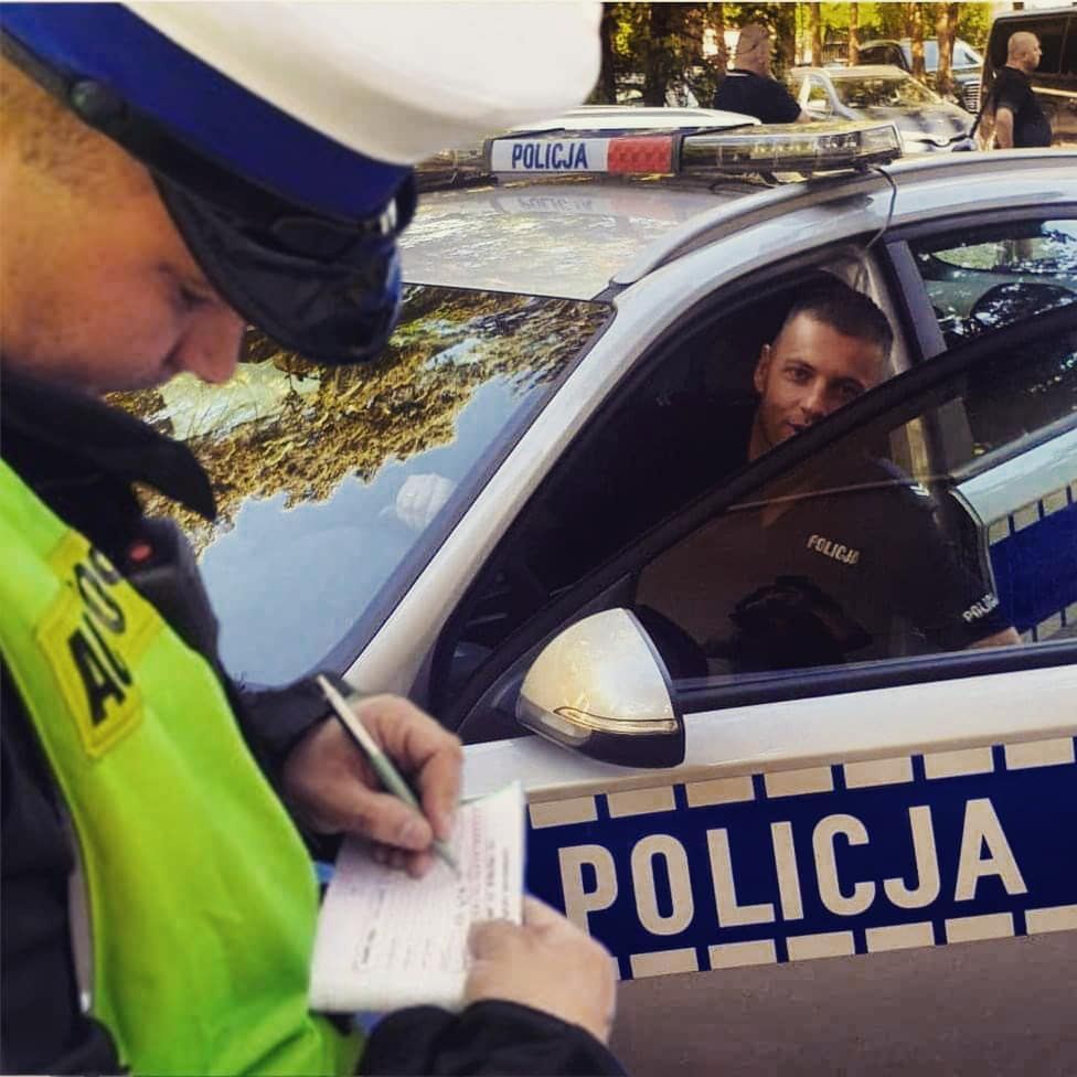 Adrian Kłos pomógł w zatrzymaniu pijanego kierowcy na obwodnicy