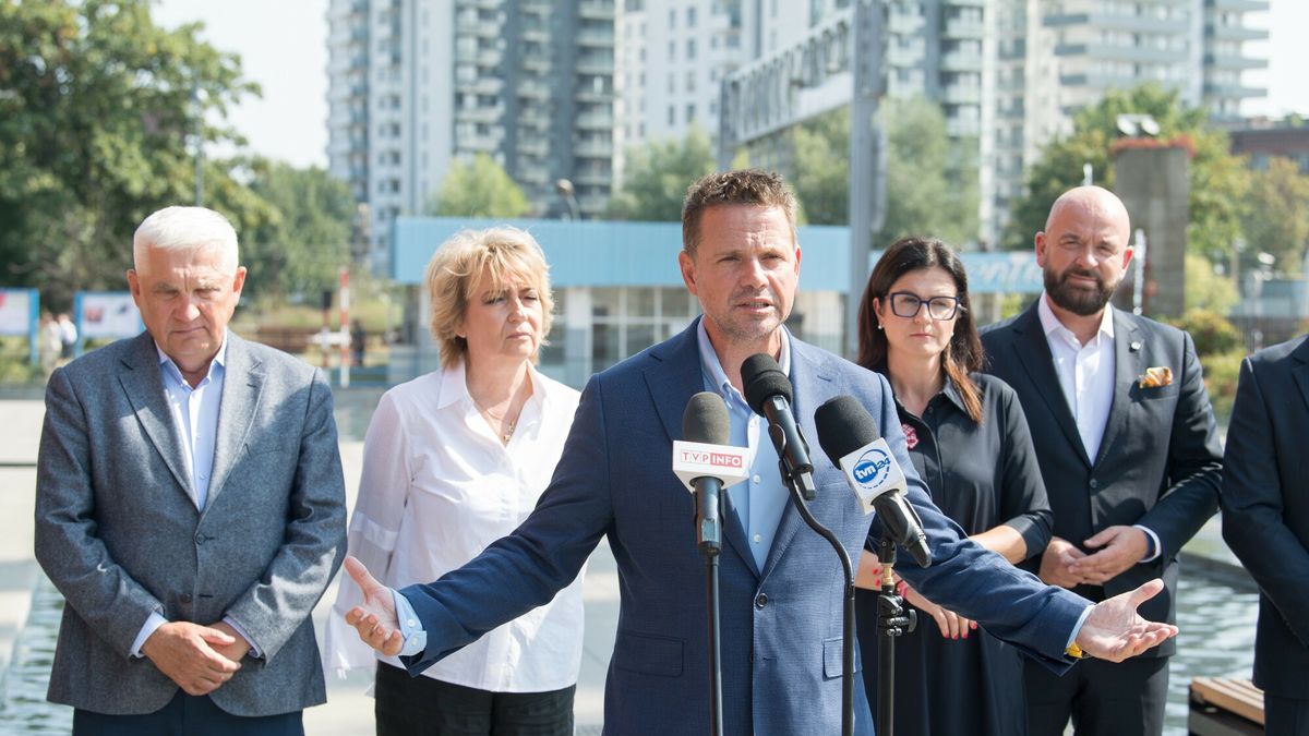 Unia Metropolii Polskich o rozwoju samorz?d�w dzi?ki nowej ustawie o dochodach JST
30.08.2024 Gdansk Europejskie Centrum Solidarnosci ECS Konferencja prasowa Unii Metropolii Polskich Zrownowazony rozwoj samorzadow dzieki nowej ustawie o dochodach JST
Fot. Wojciech Strozyk/REPORTER
N/z: Rafal Trzaskowski
N/z: Aleksandra Dulkiewicz
N/z: Hanna Zdanowicz
N/z: Tadeusz Truskolaski
N/z: Jacek Sutryk
N/z: Hanna Zdanowska
Wojciech Strozyk/REPORTER