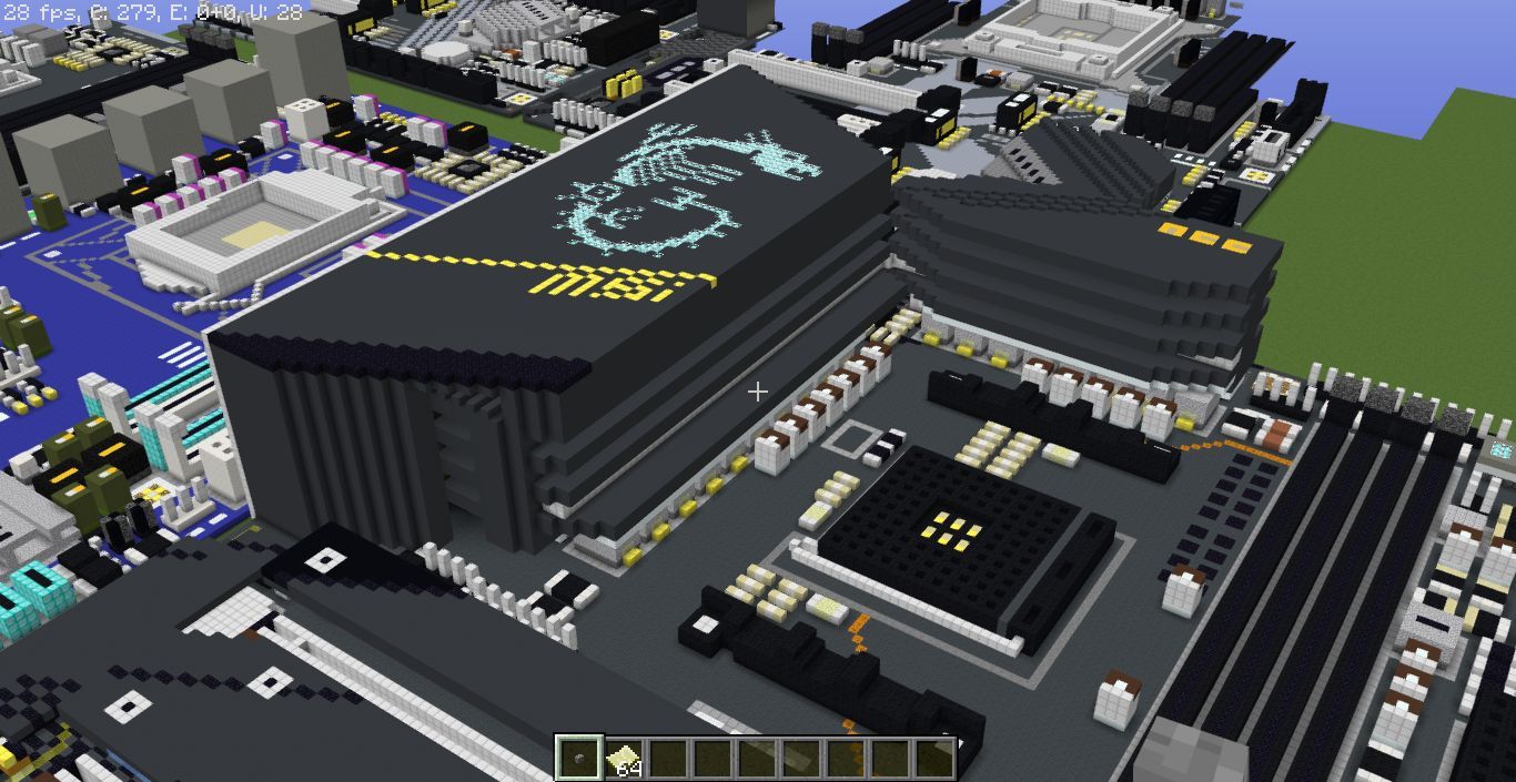 Minecraft - płyty główne