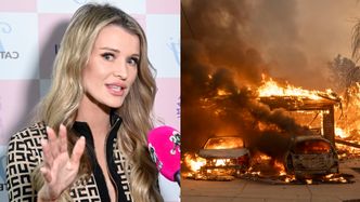 TYLKO NA PUDELKU: Joanna Krupa o pożarach w Kalifornii: "To wygląda jak z najgorszego horroru. Serce mi pęka"