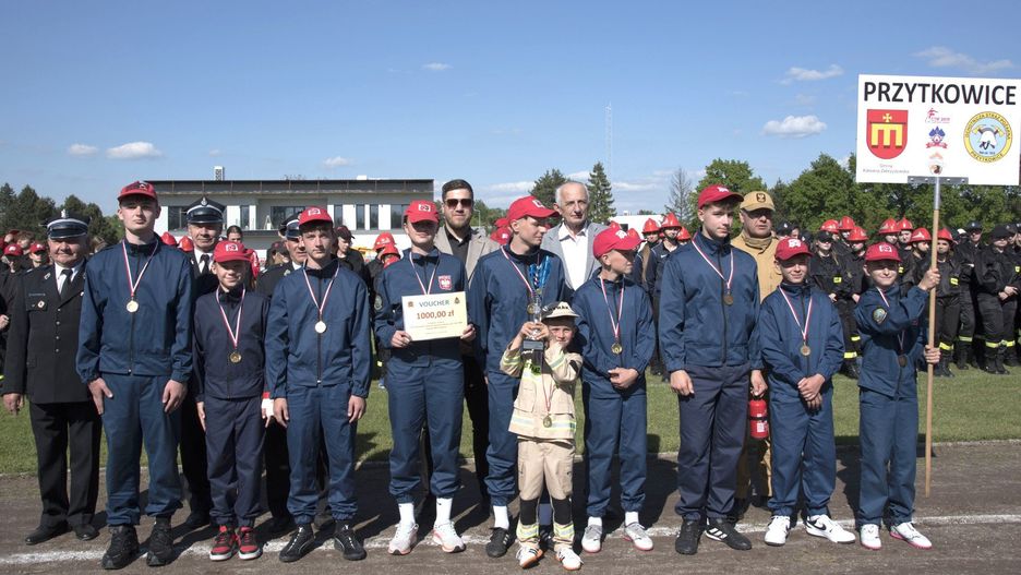 OSP Przytkowice zdominowały zawody pożarnicze w powiecie wadowickim