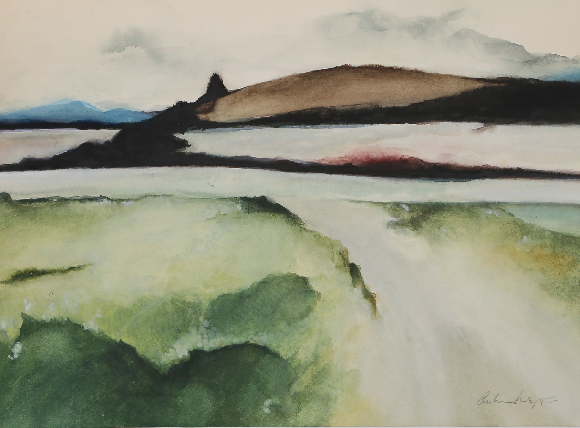 Sfałszowany pejzaż Andrew Wyeth'a
