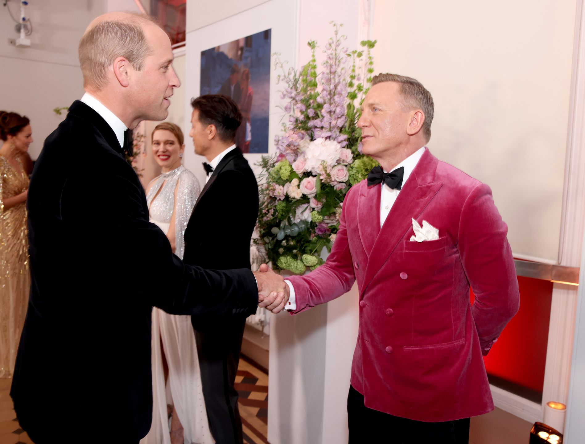 Książę William i Daniel Craig 