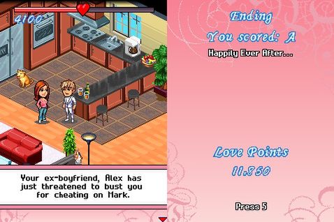 Cellna recenzja: Date or Ditch (Gameloft) 5