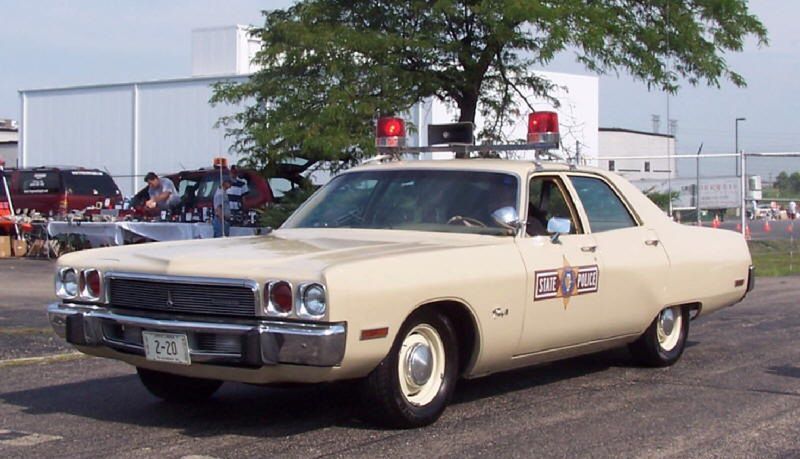 1973 Plymouth Fury Illinois State Police