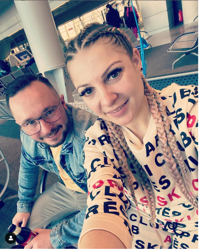 Magdalena Narożna na wakacjach z ukochanym