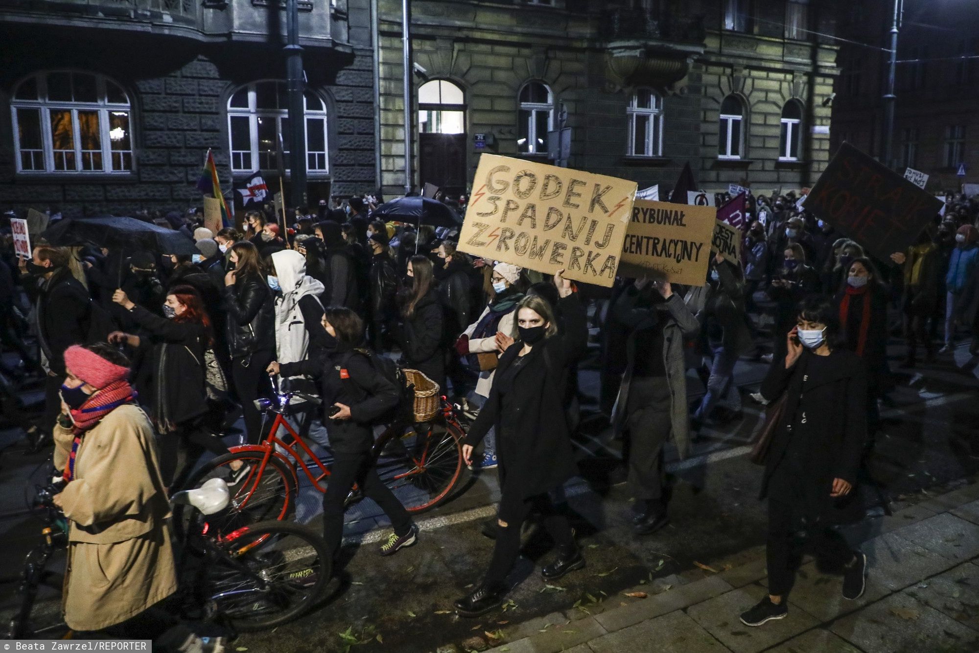 Protesty po wyroku TK w sprawie aborcji (East News)