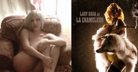 GaGa pozuje w samych majtkach... (FOTO)