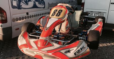 Gokart sygnowany nazwiskiem Kubicy do kupienia za 3,5 tysiąca złotych. Świetna inwestycja
