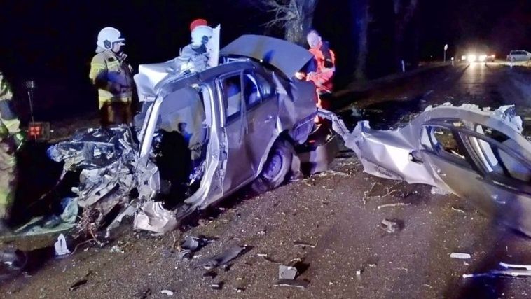 Zdjęcie z miejsca wypadku