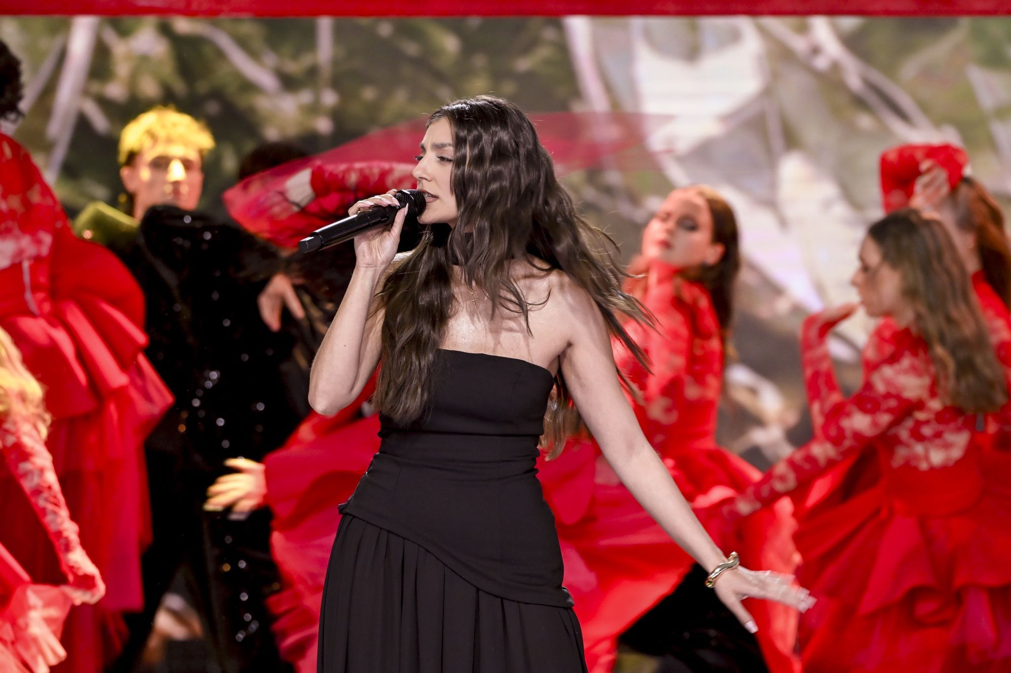 
Wiktoria Kida podczas festiwalu w Sopocie