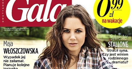 Rusin znowu na okładce "Gali"!