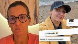 Hejter nazwał Koroniewską "STARĄ MIOTŁĄ". Aktorka pokazała jego wizerunek. "Starość nie boli. Brak wychowania boli bardziej"