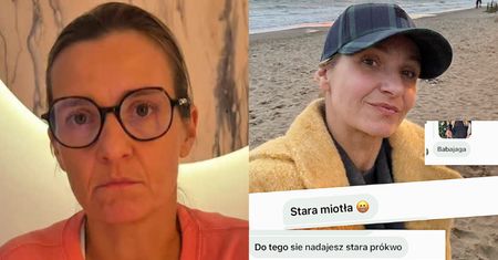 Hejter nazwał Koroniewską "STARĄ MIOTŁĄ". Aktorka pokazała jego wizerunek. "Starość nie boli. Brak wychowania boli bardziej"