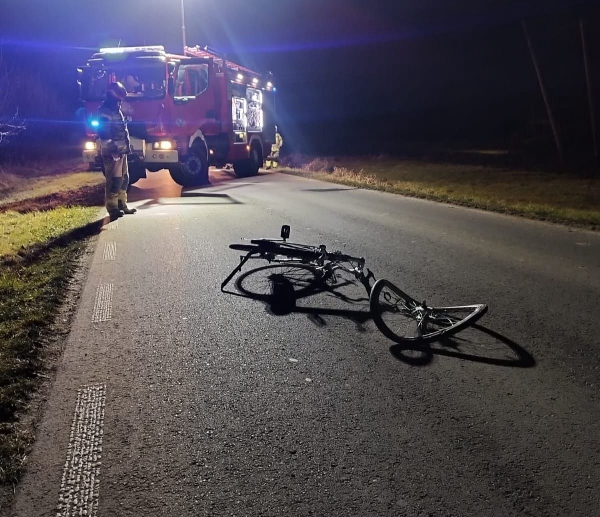 Tragedia z udziałem rowerzystki. Zginęła na nieoświetlonej drodze