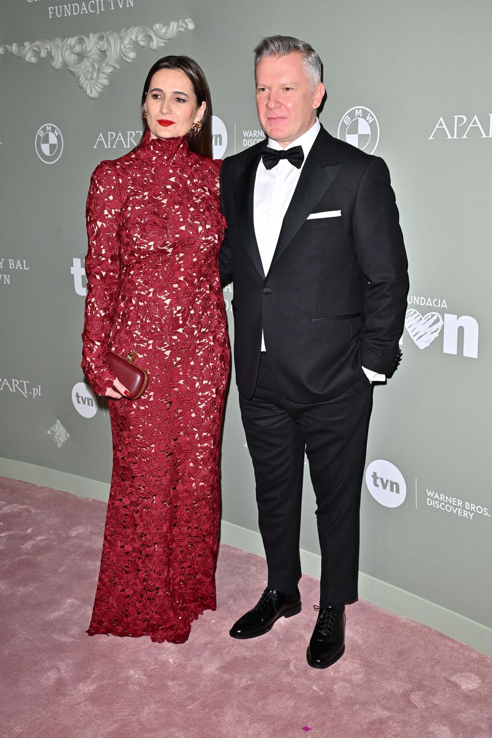 Grzegorz Kajdanowicz zabrał na bal Fundacji TVN partnerkę