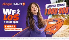 Allegro promuje loterię Smart! kampanią "Weź los w swoje ręce"