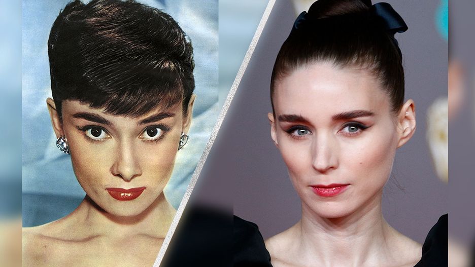 Audrey Hepburn i Rooney Mara