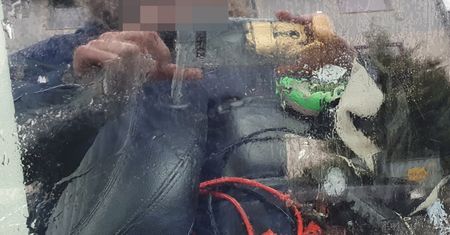 Zdjęcia są bardzo wymowne. To znaleźli w aucie pod blokiem Murańskiego