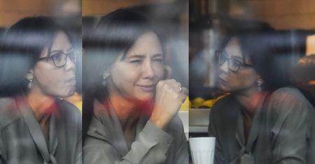 Urocze miny Kingi Rusin przy śniadaniu (ZDJĘCIA)