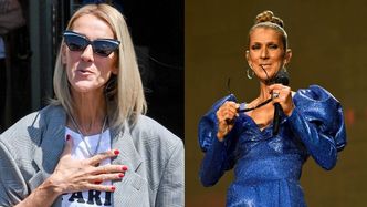 Naturalna Celine Dion BEZ MAKIJAŻU pozuje z kubkiem na łące (FOTO)