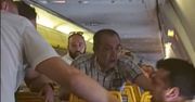 Awantura na pokładzie samolotu Ryanair. Pasażerowie wzięli sprawy w swoje ręce