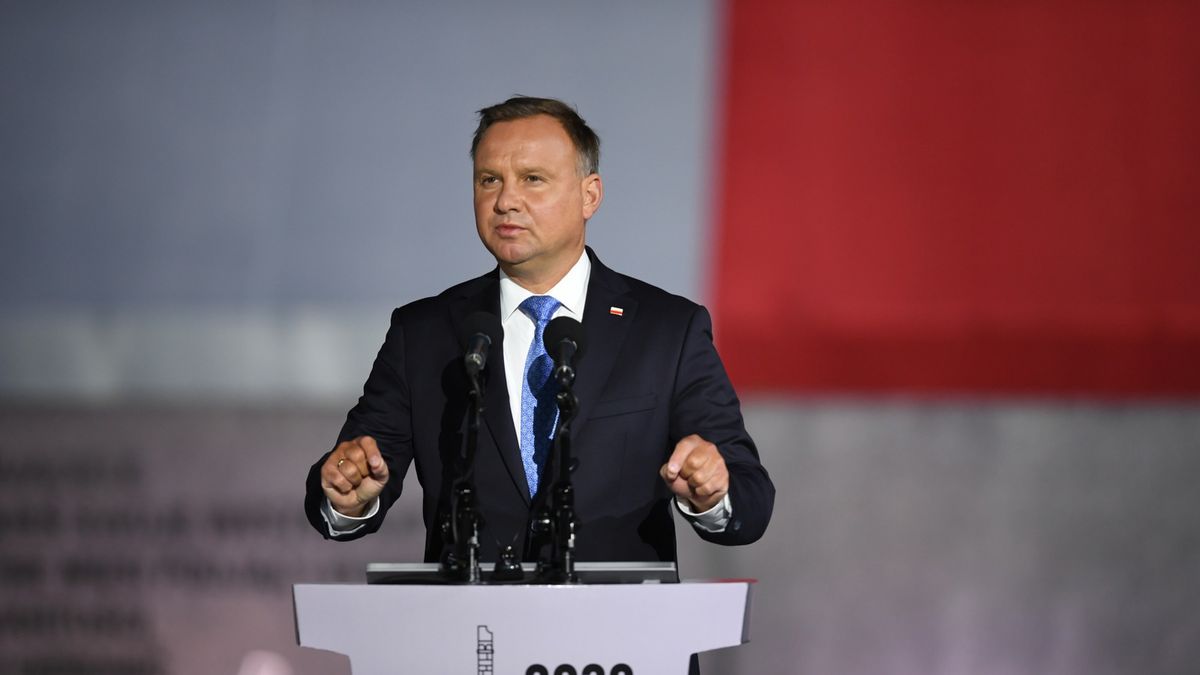 Andrzej Duda przemówił na Westerplatte