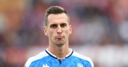 Takiego zdjęcia się nie spodziewałeś. Milik dorwał wielką gwiazdę sportu