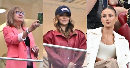 Bliscy wspierają reprezentację Polski podczas meczu z Ukrainą: Anna Lewandowska, Agatycze, mama Roberta z ukochanym! (ZDJĘCIA)