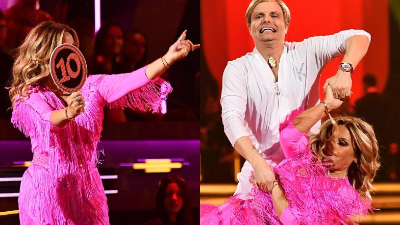 Dagmara Kaźmierska i Marcin Hakiel w peruce jako Barbie i Ken czarują widzów w "TzG". Niektórym nie spodobało się RÓŻOWE WIEZIENIE