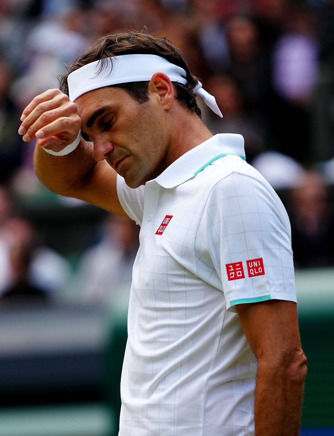 Przegrany Roger Federer