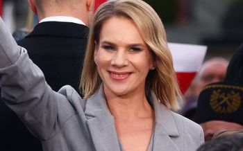 Tam udała się z wizytą jako pierwsza dama. Pokazała zdjęcia