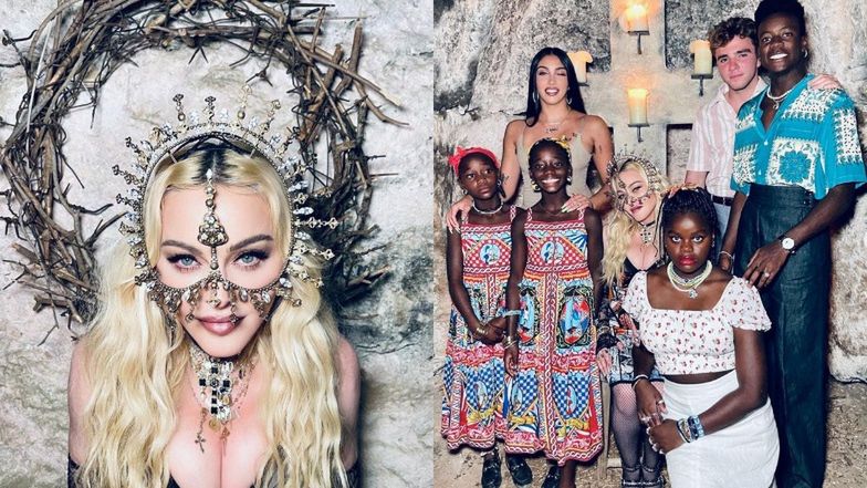 Madonna chwali się sesją z dziećmi ze swojej imprezy urodzinowej (FOTO)