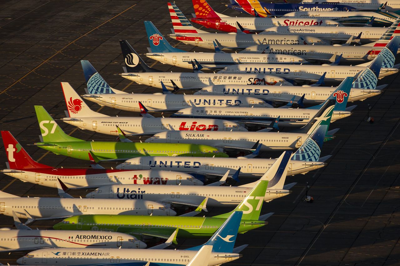 Samoloty Boeing 737 MAX zostały uziemione po drugiej katastrofie w 2019 roku