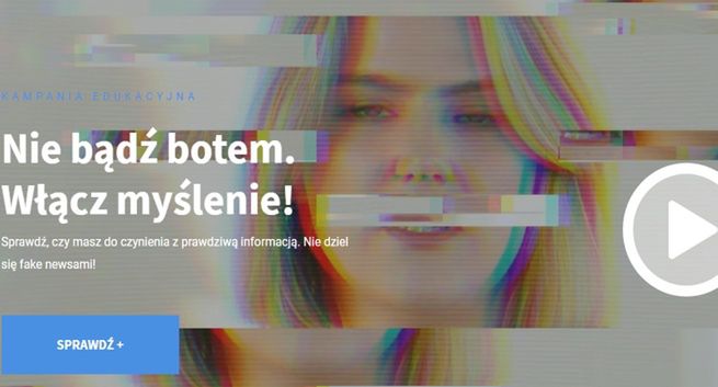 Stowarzyszenie Demagog ostrzega przed fałszywym ruchem w internecie w kampanii “Nie bądź botem. Włącz myślenie!”