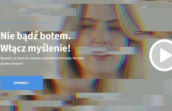 Stowarzyszenie Demagog ostrzega przed fałszywym ruchem w internecie w kampanii “Nie bądź botem. Włącz myślenie!”