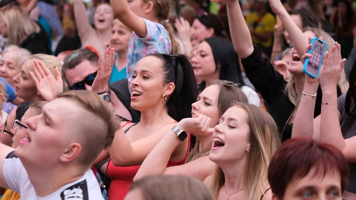 Publiczność na Lubelskich Bronowickich Kulturaliach