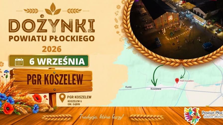 Dożynki Powiatu Płockiego 2026