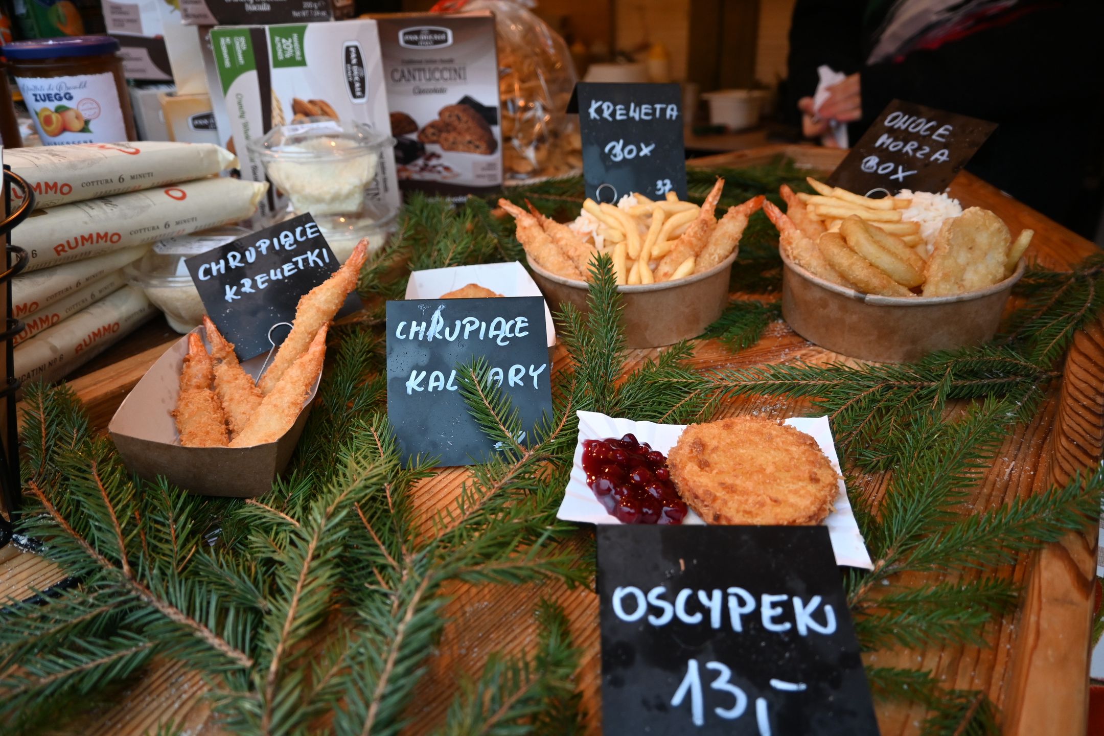 Miks chrupiących owoców morza