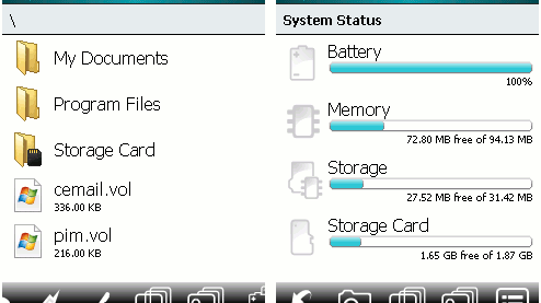 Zarządzaj plikami pod Windows Mobile 1