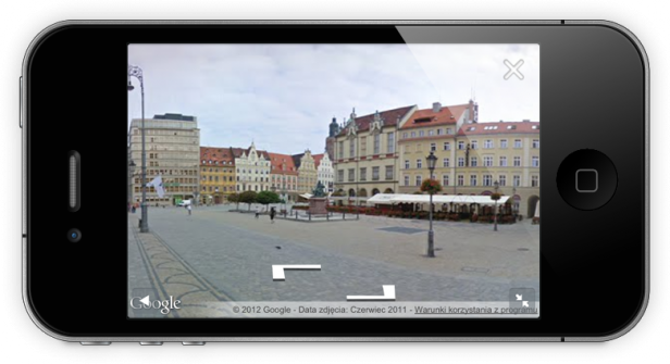 Google Street View dla iOS-a już działa