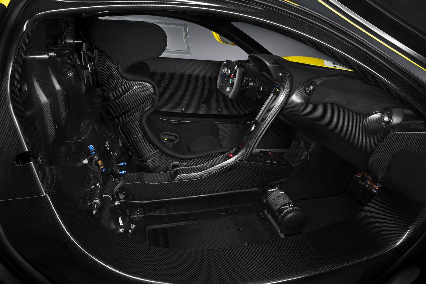 Wnętrze McLarena P1 GTR