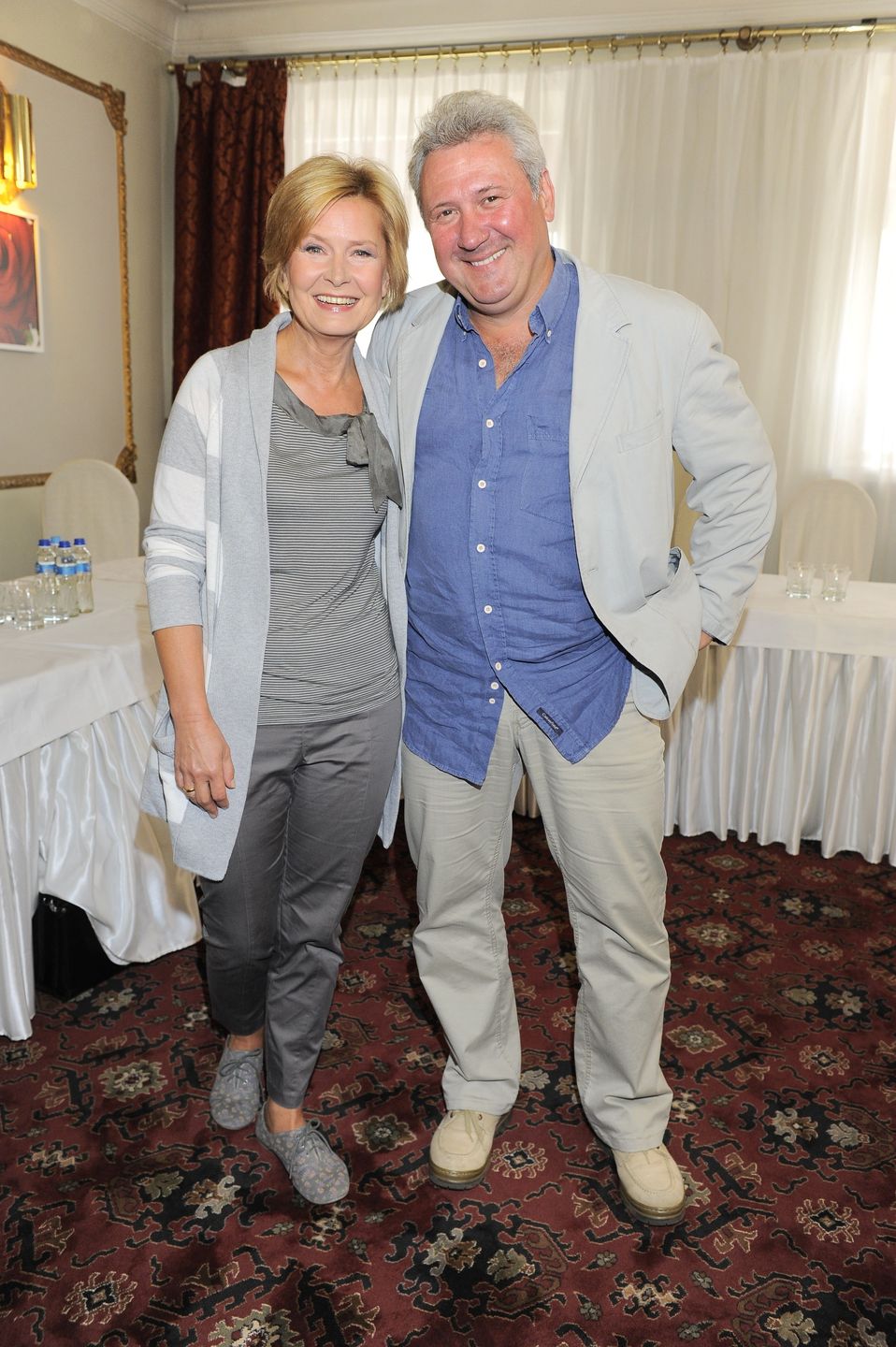 Klan - spotkanie z aktoramiBursztynowicz Barbara, Grabarczyk Andrzej 2010-08-26mkudelski