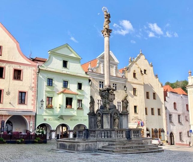 Czeski Krumlov zachęca do spaceru