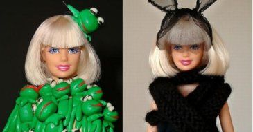 Lady GaGa jako... LALKA BARBIE!