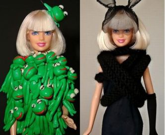 Lady GaGa jako... LALKA BARBIE!