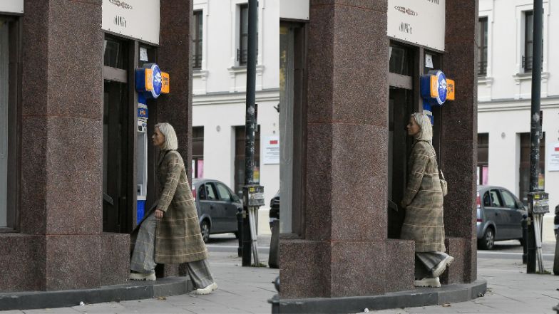 Małgorzata Foremniak parkuje na zakazie i pędzi na zakupy